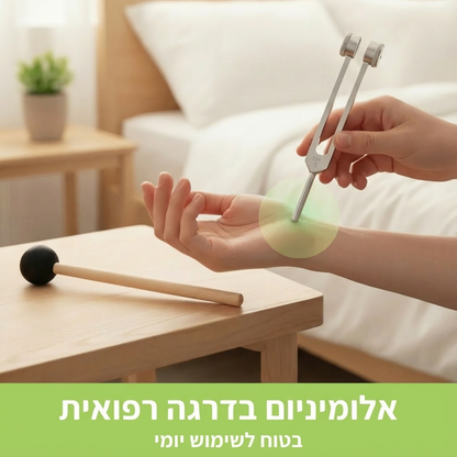 Kynofix – קולן ריפוי בתדר 128Hz | הקלה אמיתית שמורגשת תוך 3 דקות