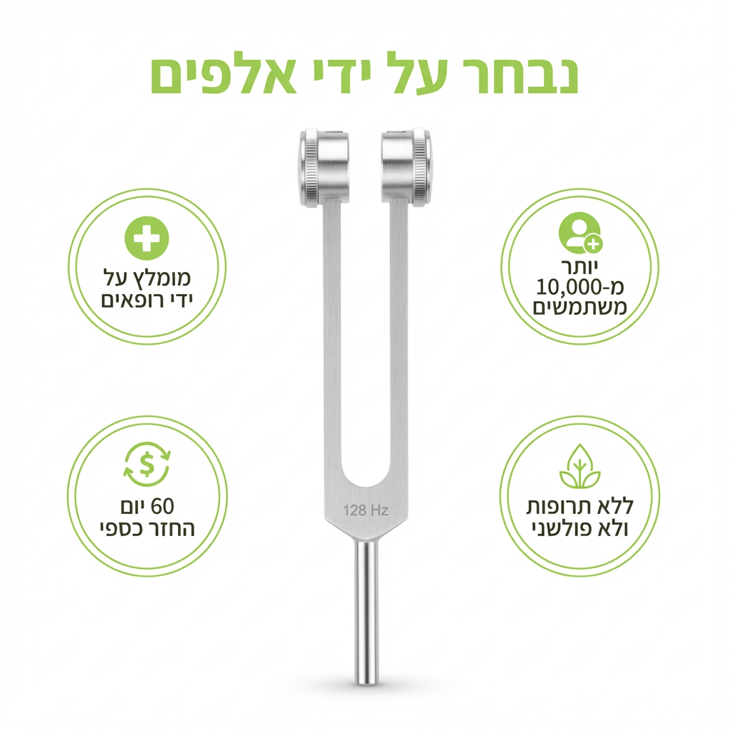 Kynofix – קולן ריפוי בתדר 128Hz | הקלה אמיתית שמורגשת תוך 3 דקות