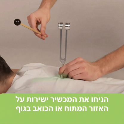 Kynofix – קולן ריפוי בתדר 128Hz | הקלה אמיתית שמורגשת תוך 3 דקות